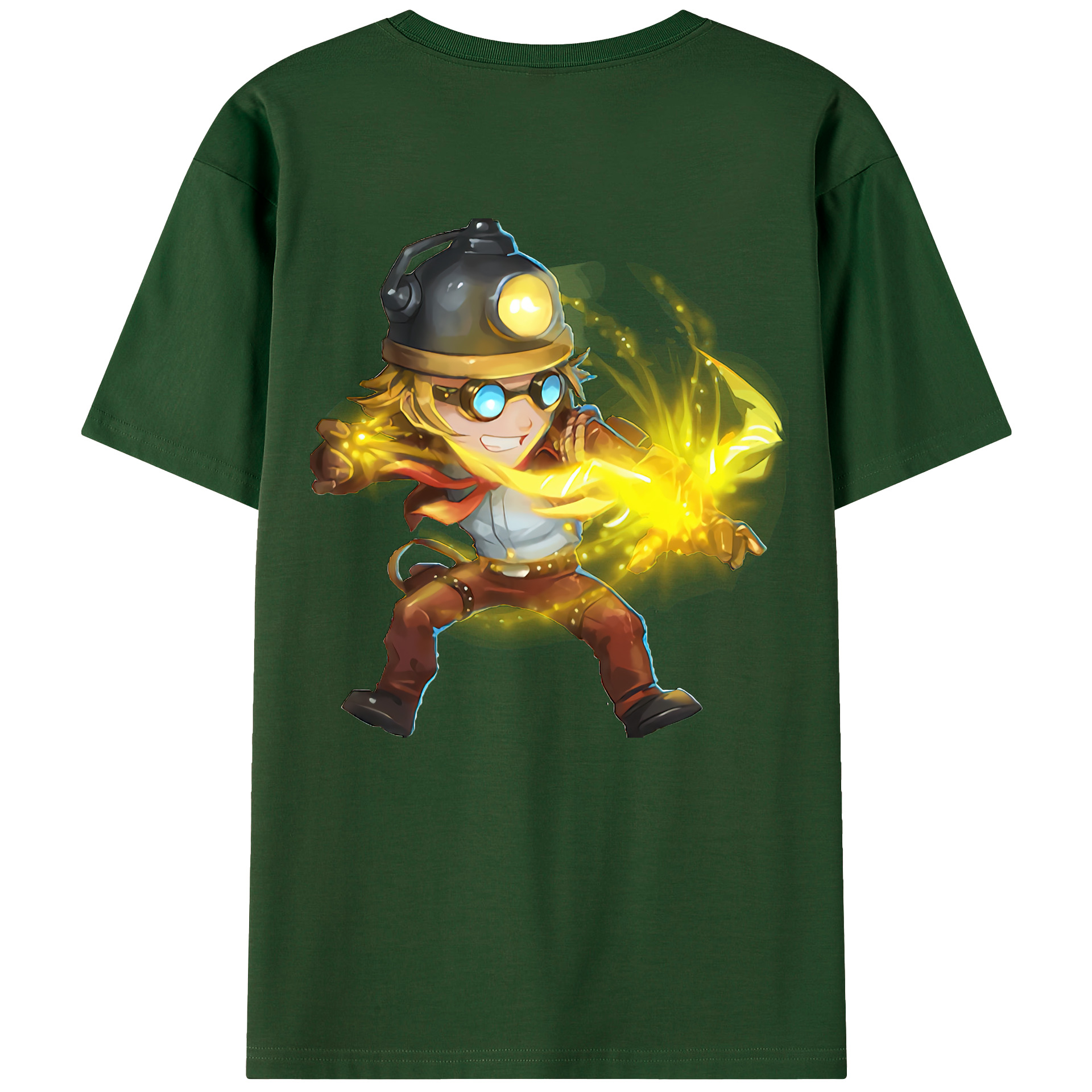 リーグ・オブ・レジェンド League of Legends LOL 綿100％半袖Tシャツ（背面プリント）
